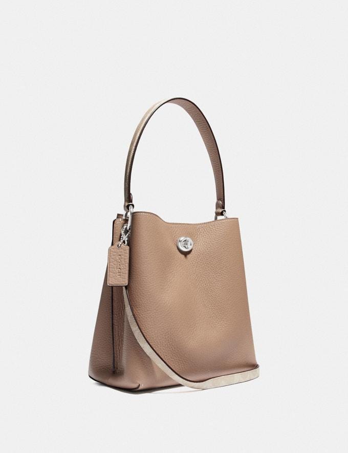 COACH: Charlie Bucket Bag 21 In Blocked Signature Canvas