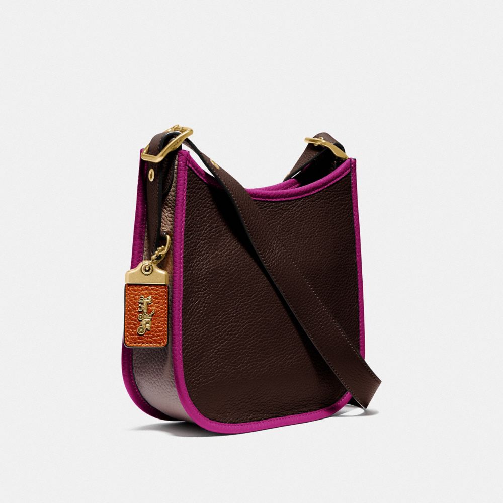 Coach Emery 21 Pebble Leather Crossbody Bag IUCN Water