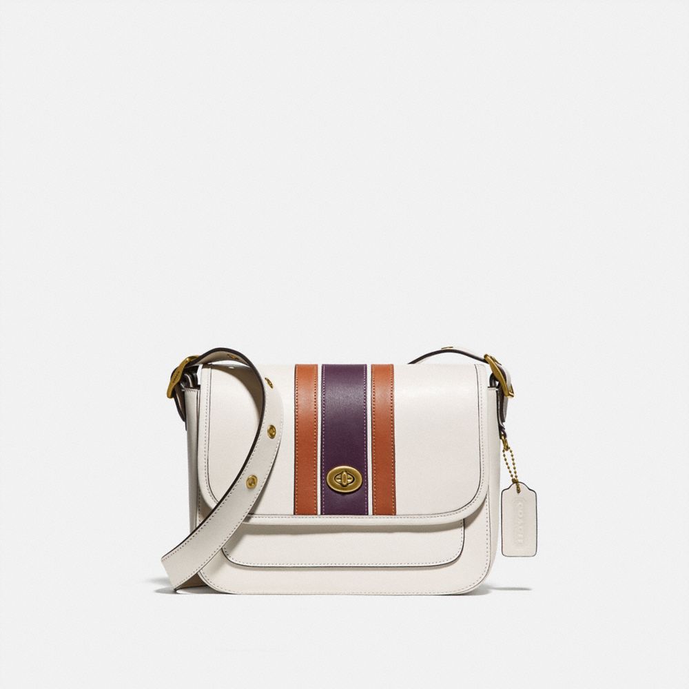 coach stripe bag