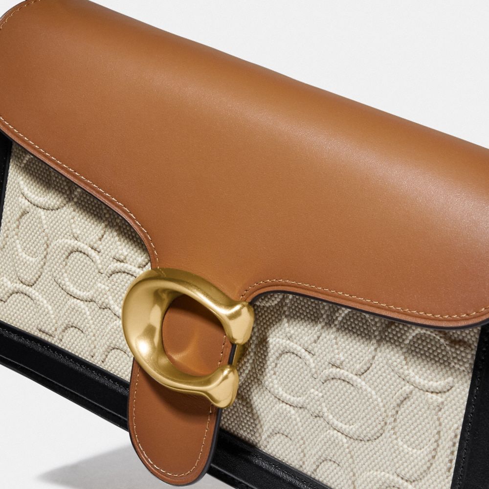COACH Tabby Shoulder Bag 26 In Blocked Signature Canvas