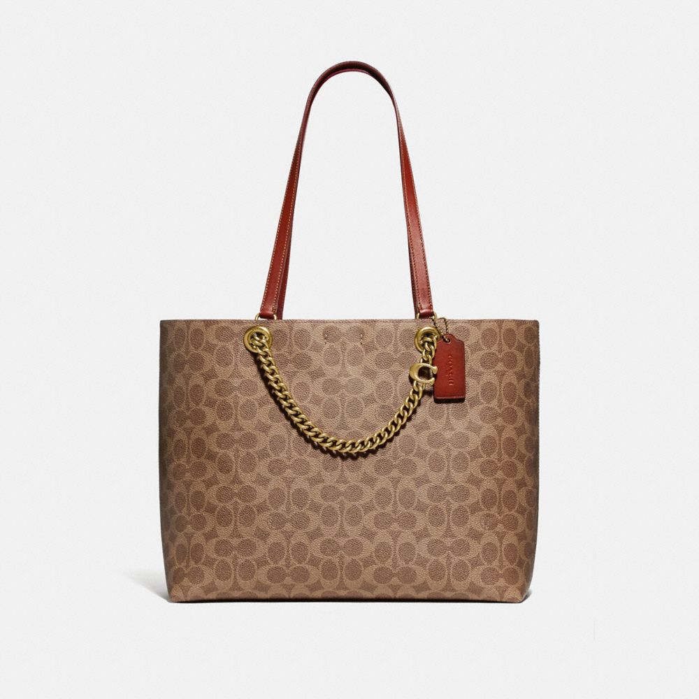 coach signature tote bag