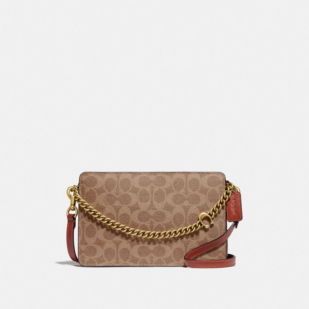 coach signature canvas crossbody