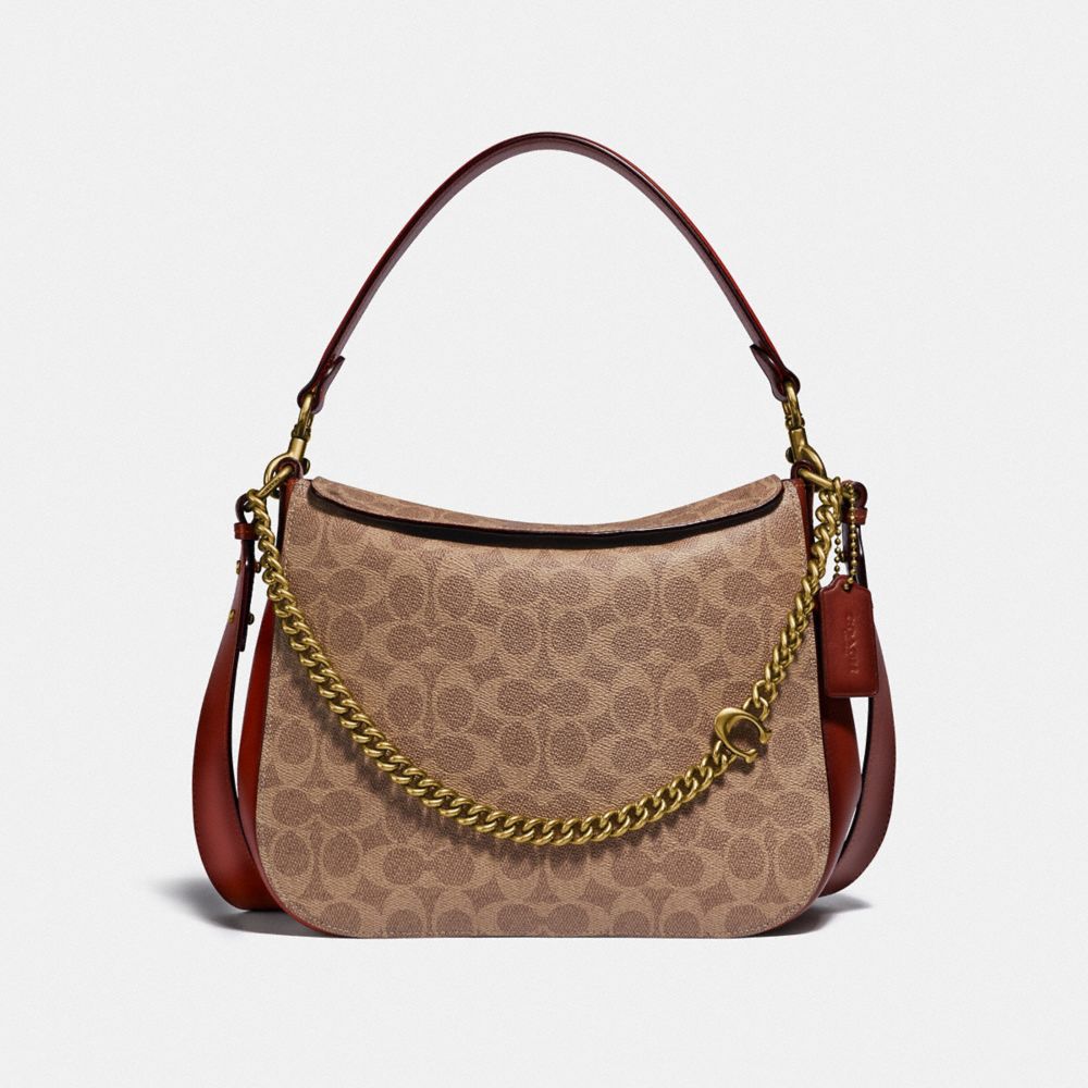 coach bag with chain