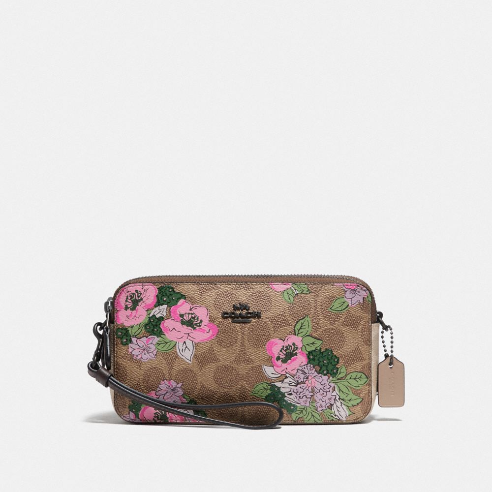 pink crossbody coach purse