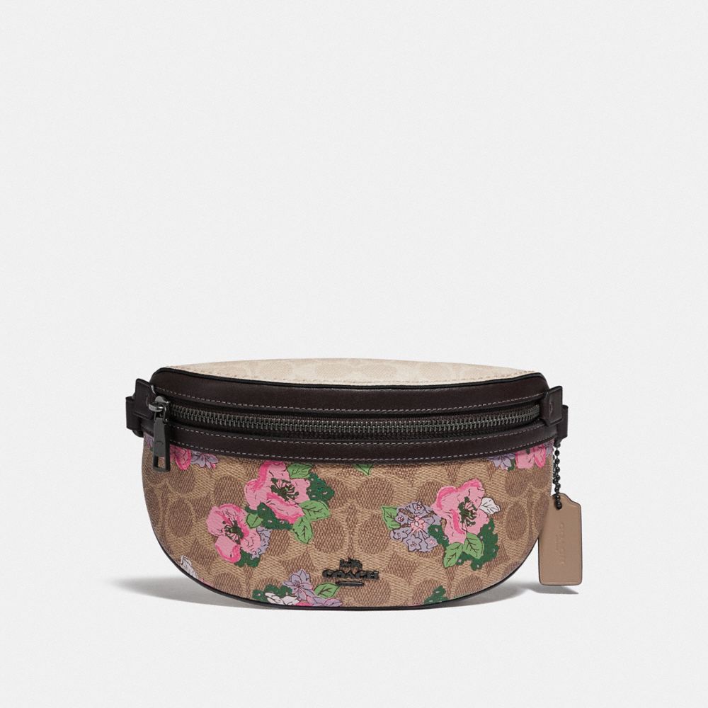 floral belt bag