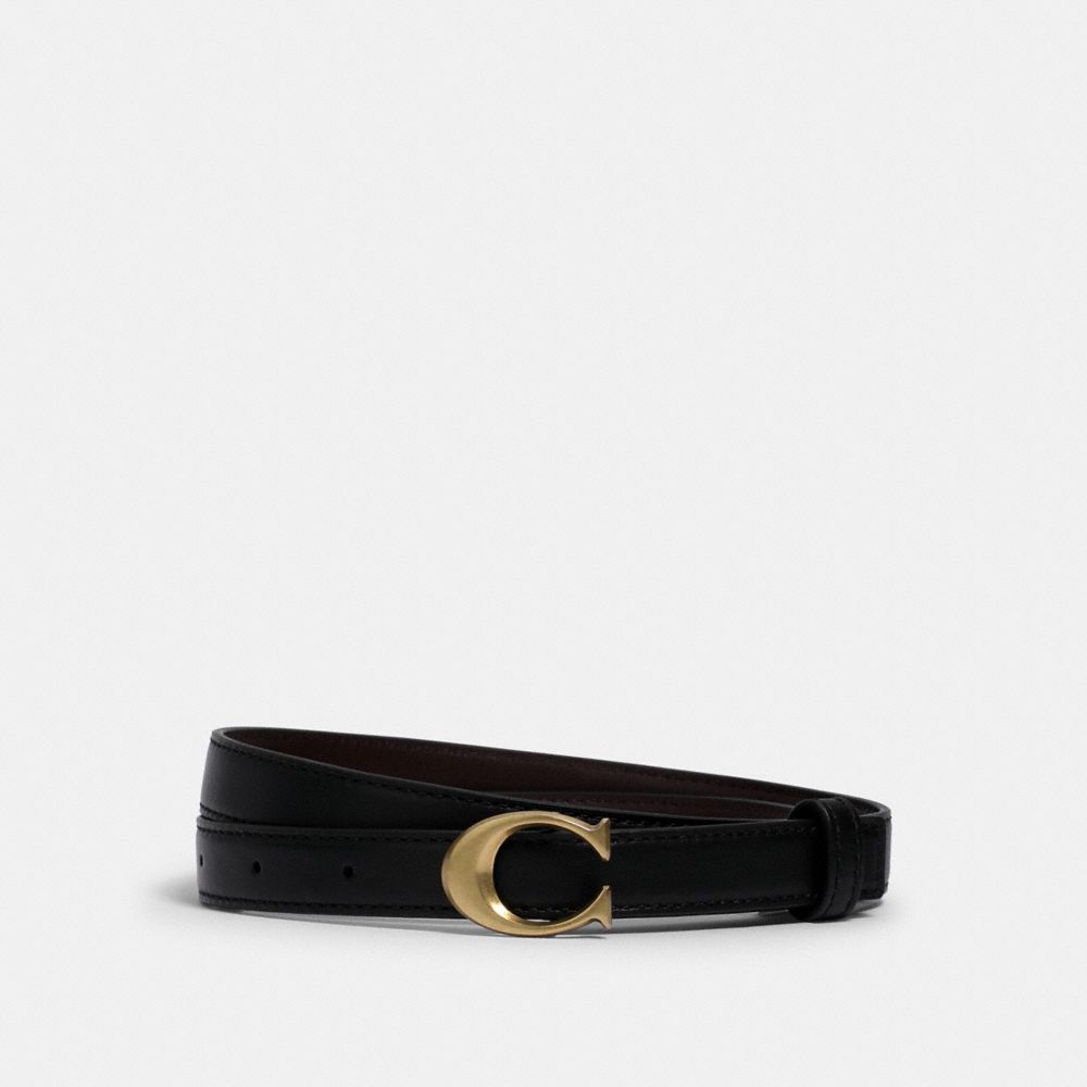 coach signature buckle loafer