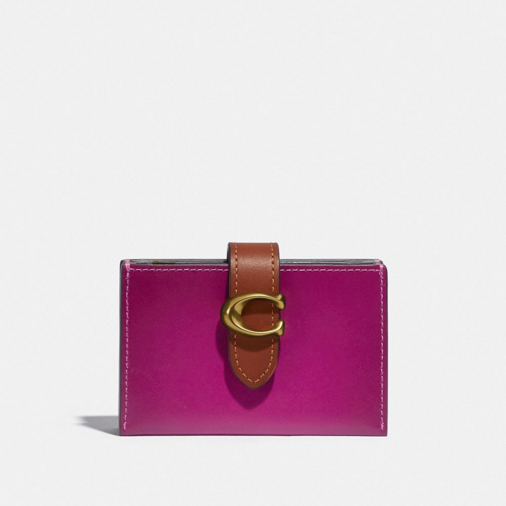 COACH Accordion Card Case In Colorblock