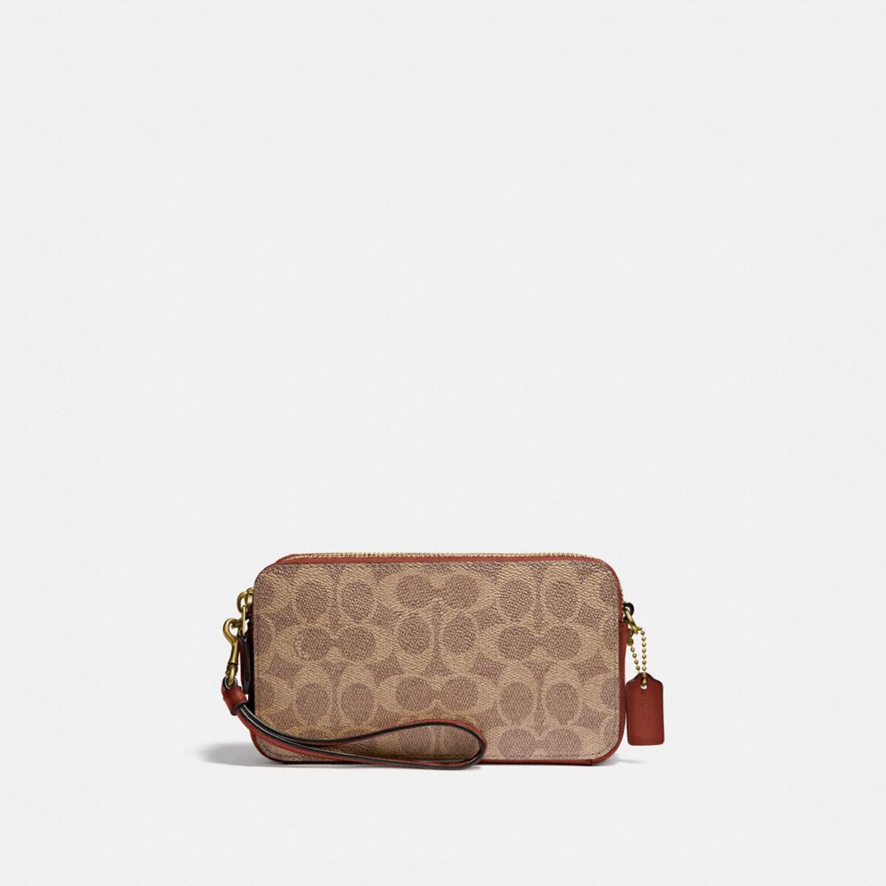 coach signature canvas crossbody