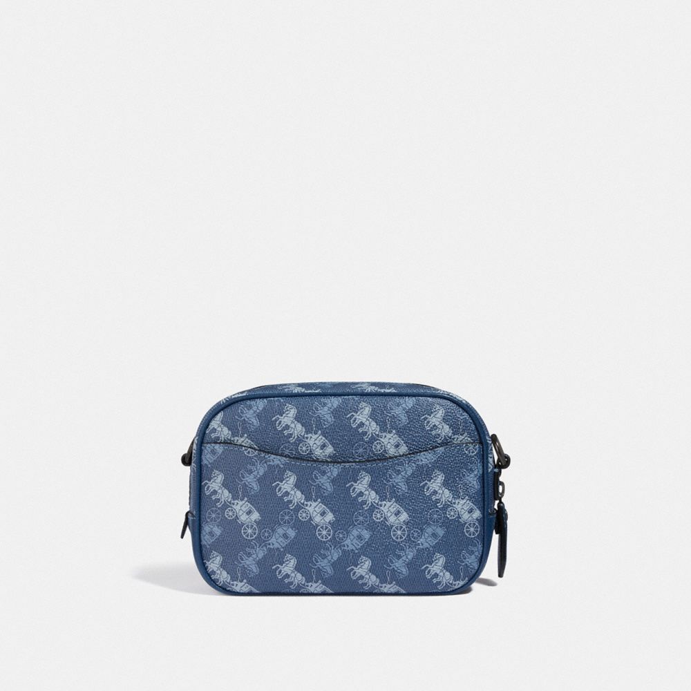 coach camera bag blue