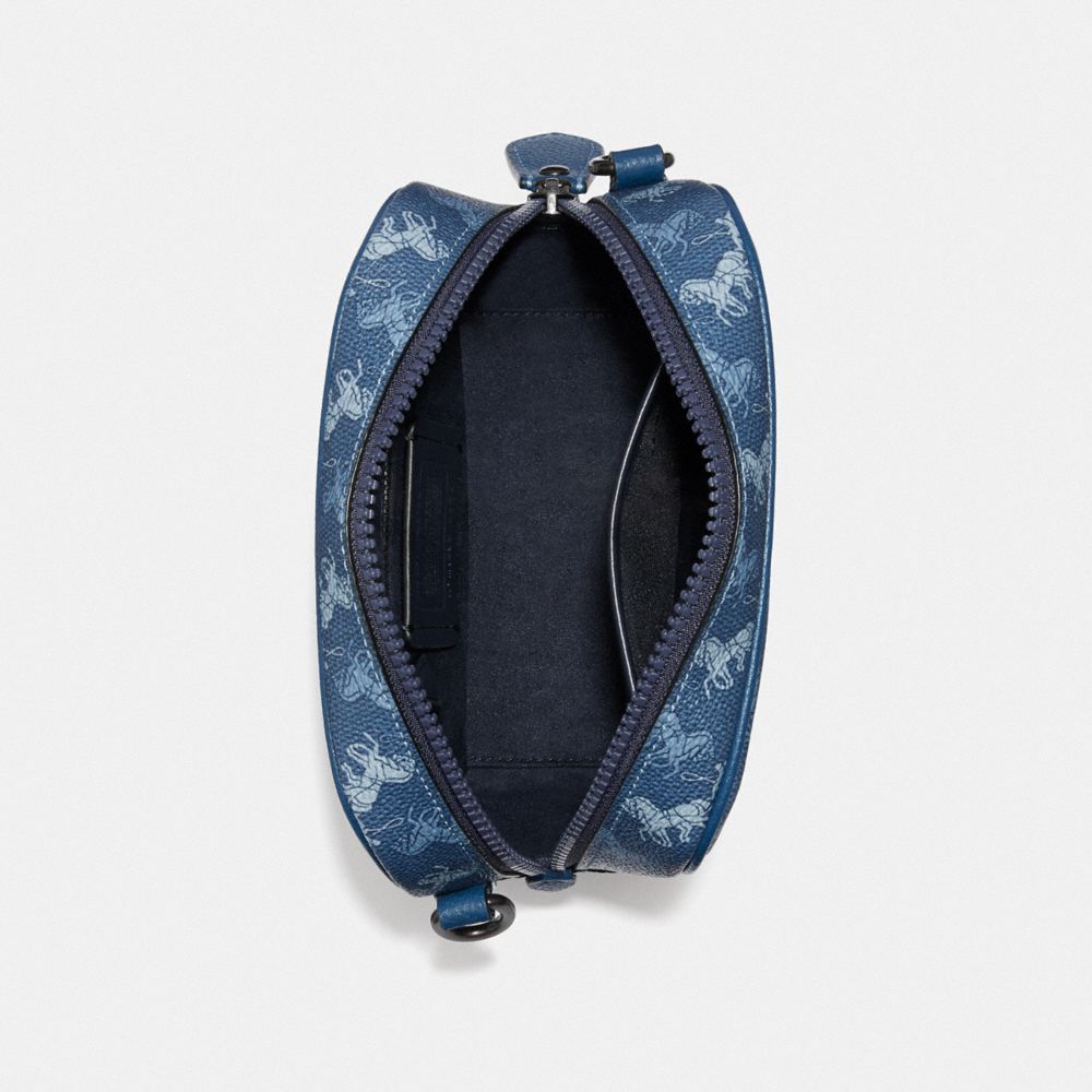 coach camera bag blue