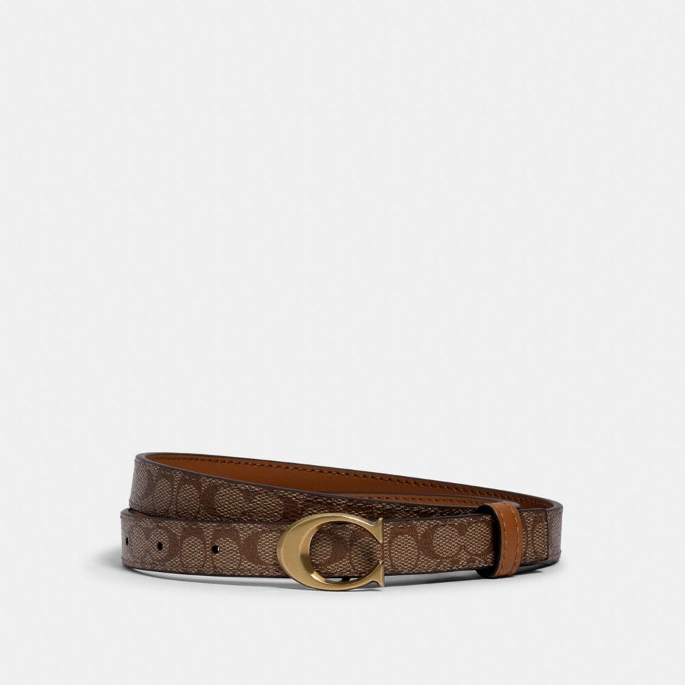 brown buckle belt