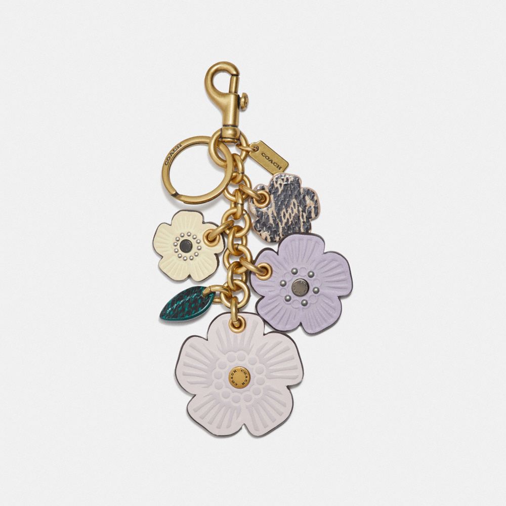 coach tea rose charm