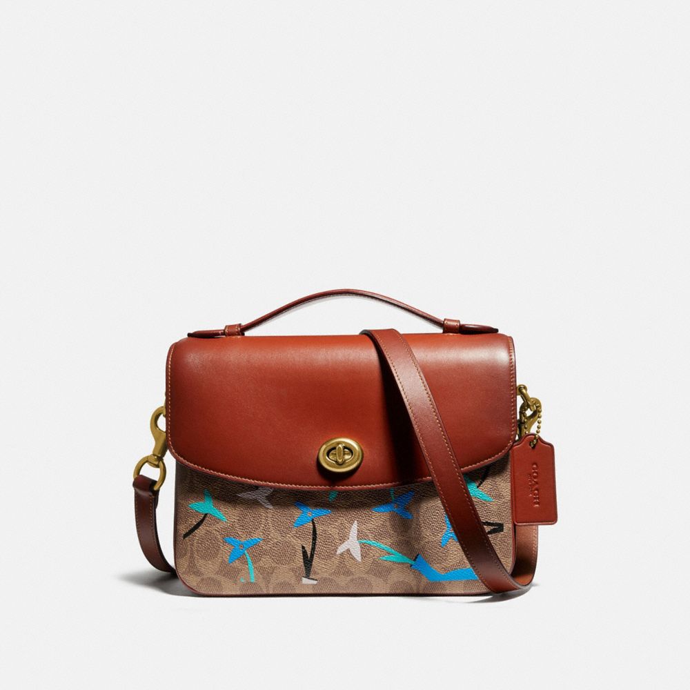 cassie crossbody in signature canvas