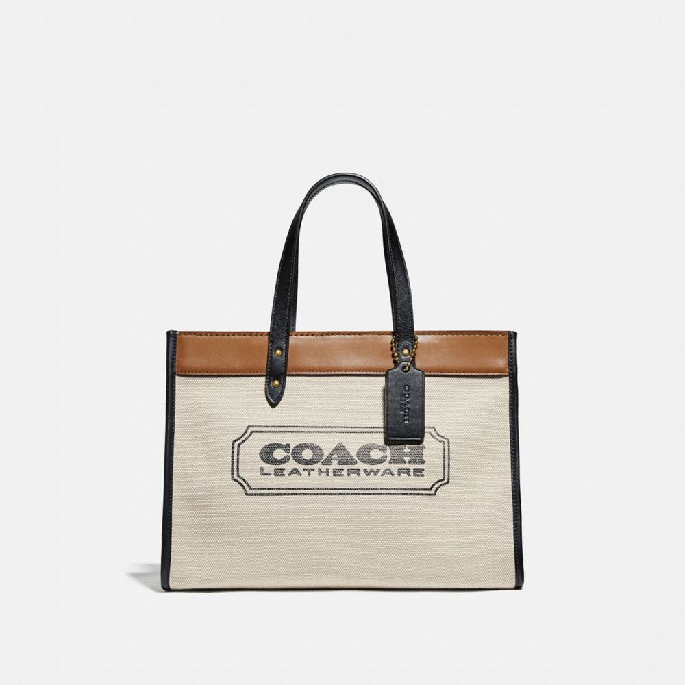 coach canvas tote