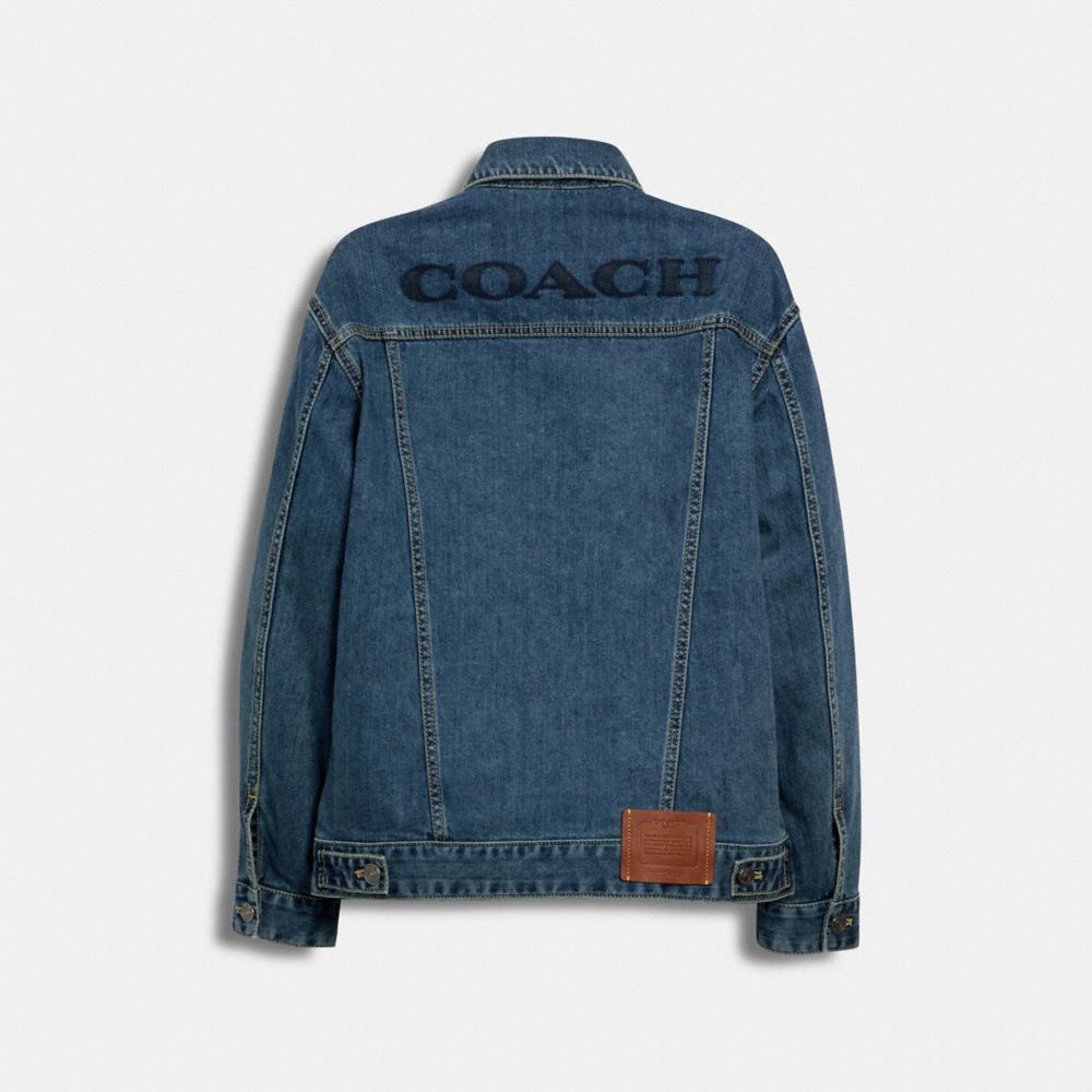 COACH Outlet Signature Relaxed Denim Jacket