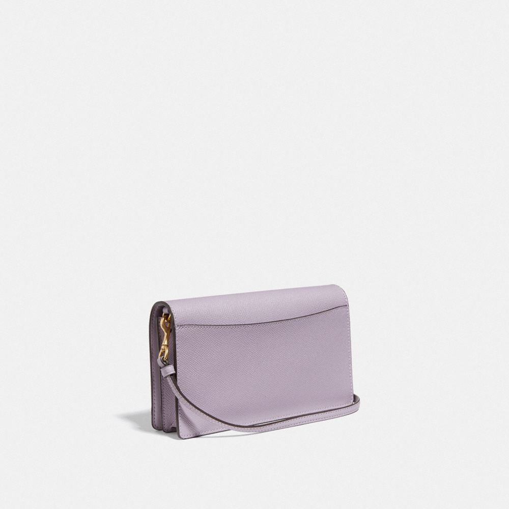 Coach Hayden Foldover Crossbody Clutch B4/Soft Lilac Women Bags Crossbody Bags Alternate View 1