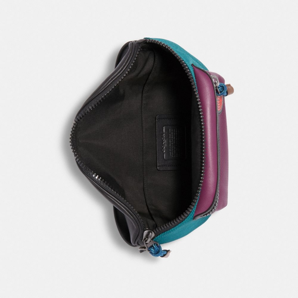 COACH® Outlet Terrain Belt Bag In Colorblock With Coach Patch