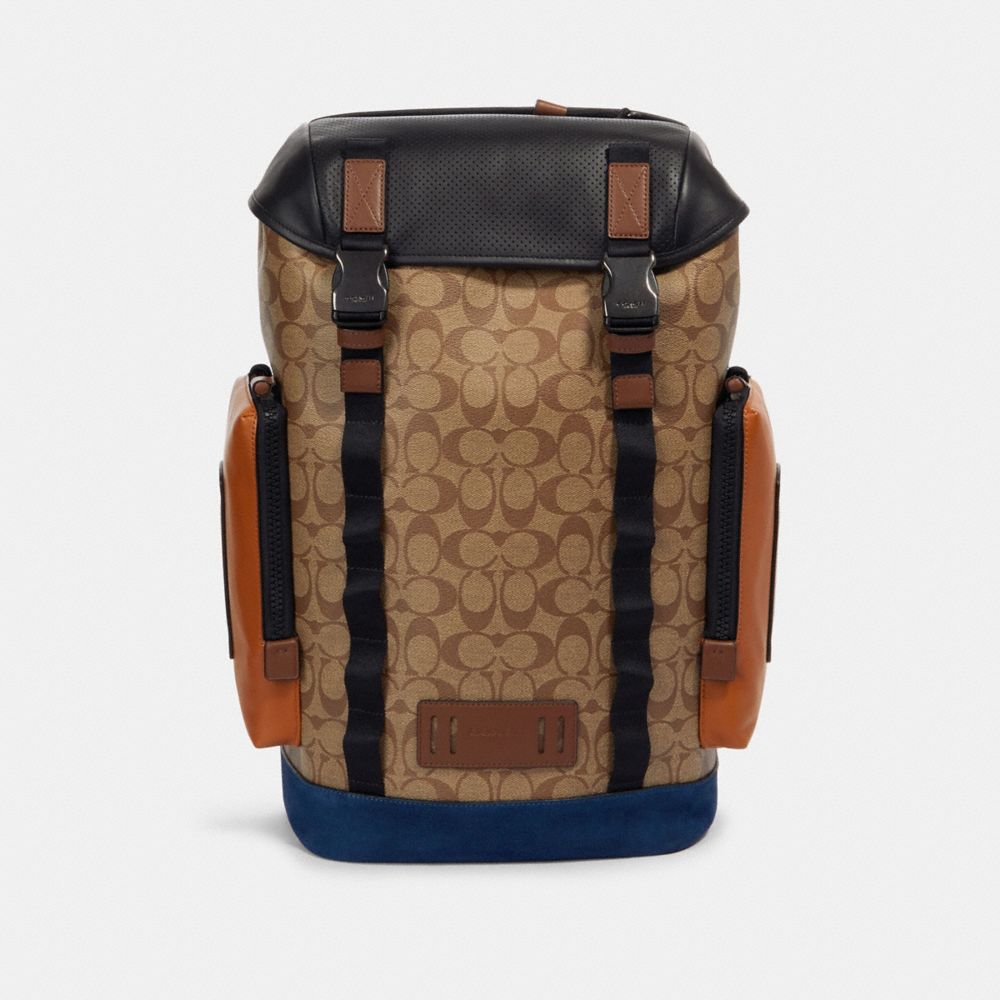 COACH® Outlet Ranger Backpack In Signature Canvas With Mountaineering