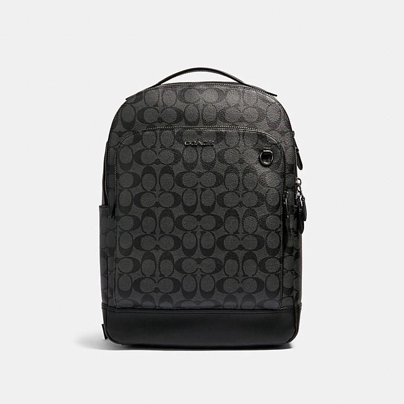 GRAHAM BACKPACK IN SIGNATURE CANVAS