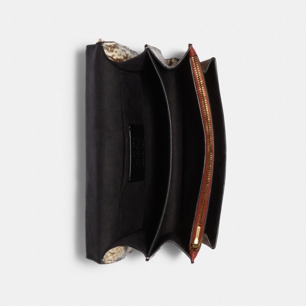 KLARE CROSSBODY IN SIGNATURE CANVAS WITH RIVETS - Alternate View 1