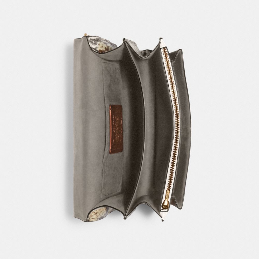 KLARE CROSSBODY IN SIGNATURE CANVAS WITH RIVETS - Alternate View 1