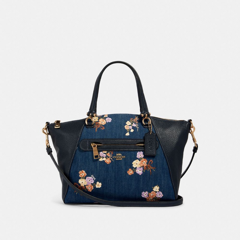 coach prairie satchel floral