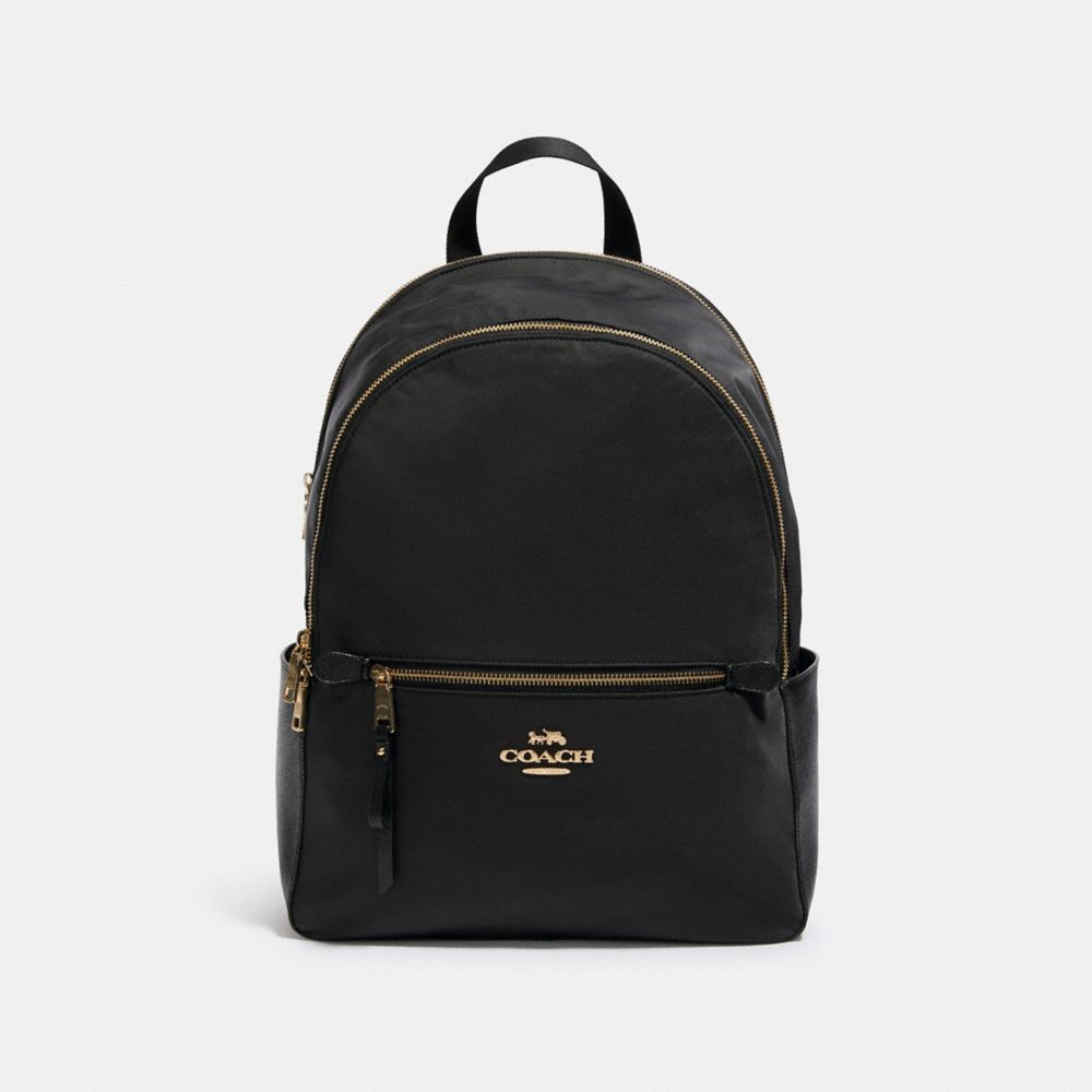 black military duffle bag