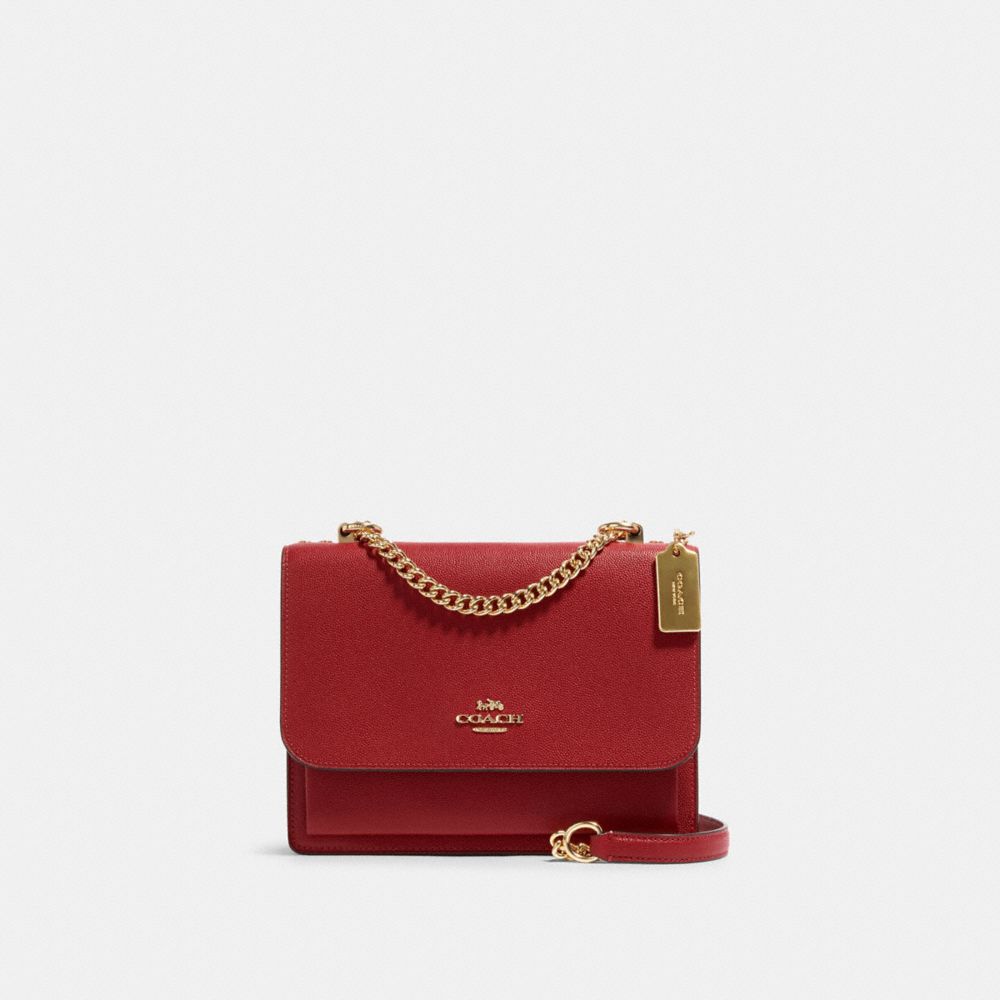 red coach crossbody