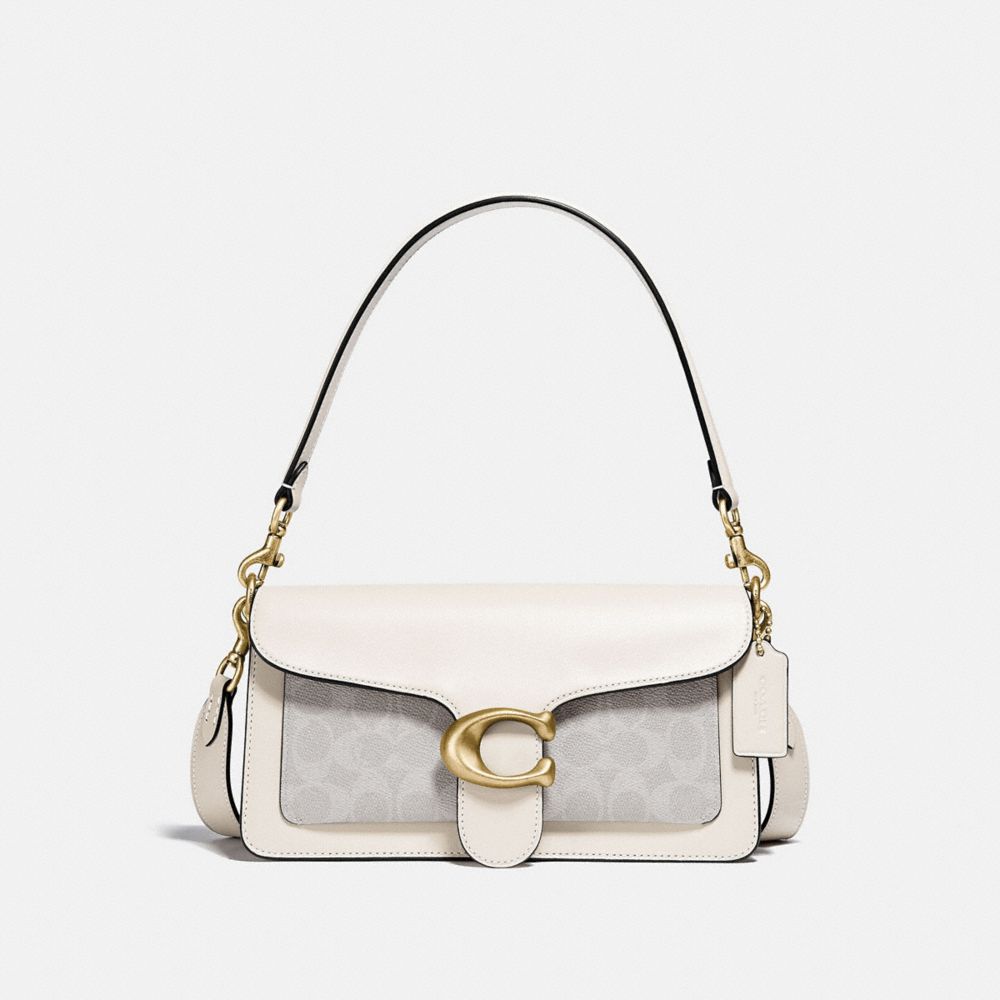 COACH Tabby Shoulder Bag 26 With Signature Canvas