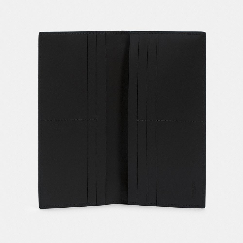 breast pocket wallet in signature leather