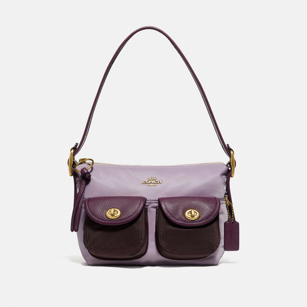 coach shoulder bag leather