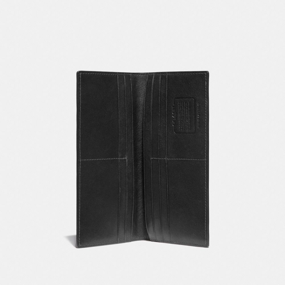COACH®,BREAST POCKET WALLET,Smooth Leather,,Inside View,Top View