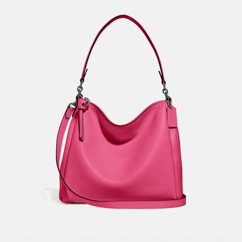 coach shoulder bag pink