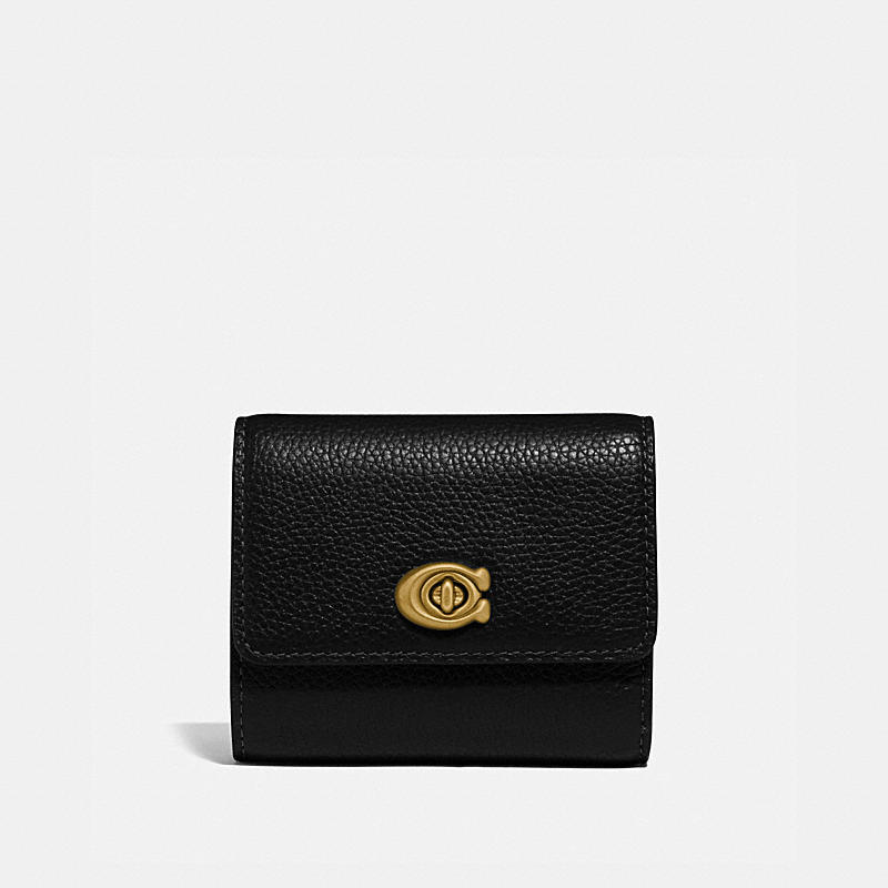 SIGNATURE TURNLOCK SMALL WALLET