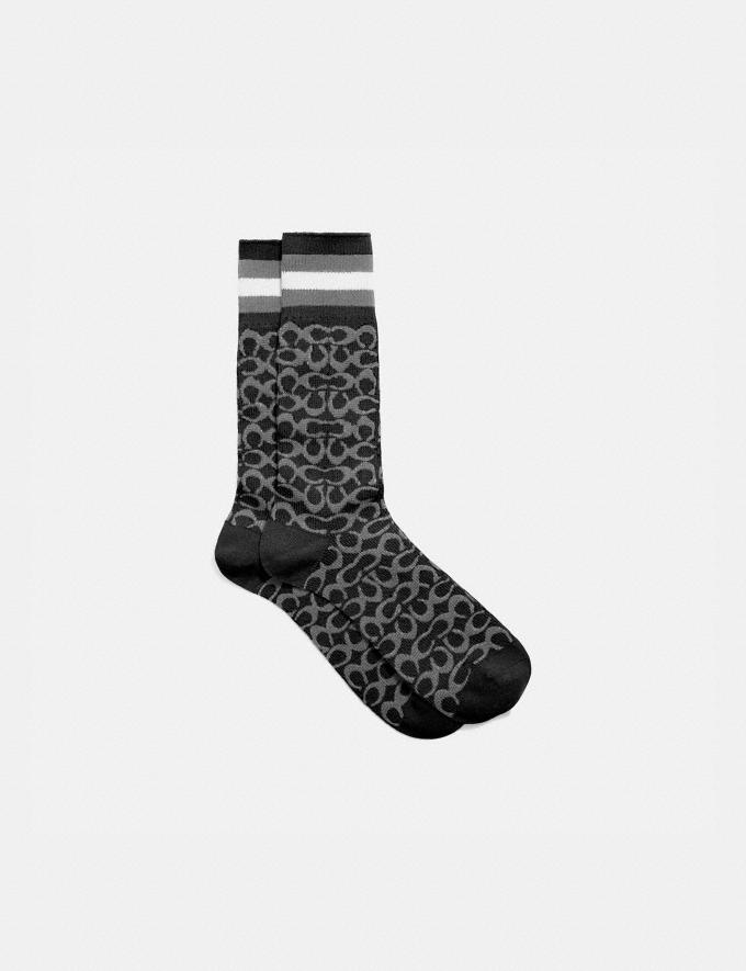 COACH: Signature Socks