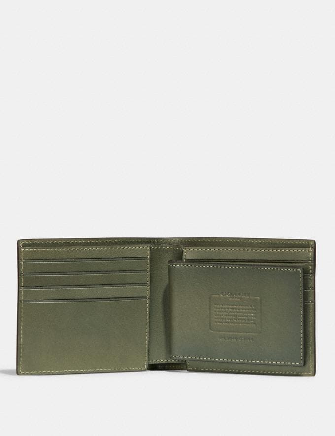 Coach 3-In-1 Wallet Army Green DEFAULT_CATEGORY Alternate View 2