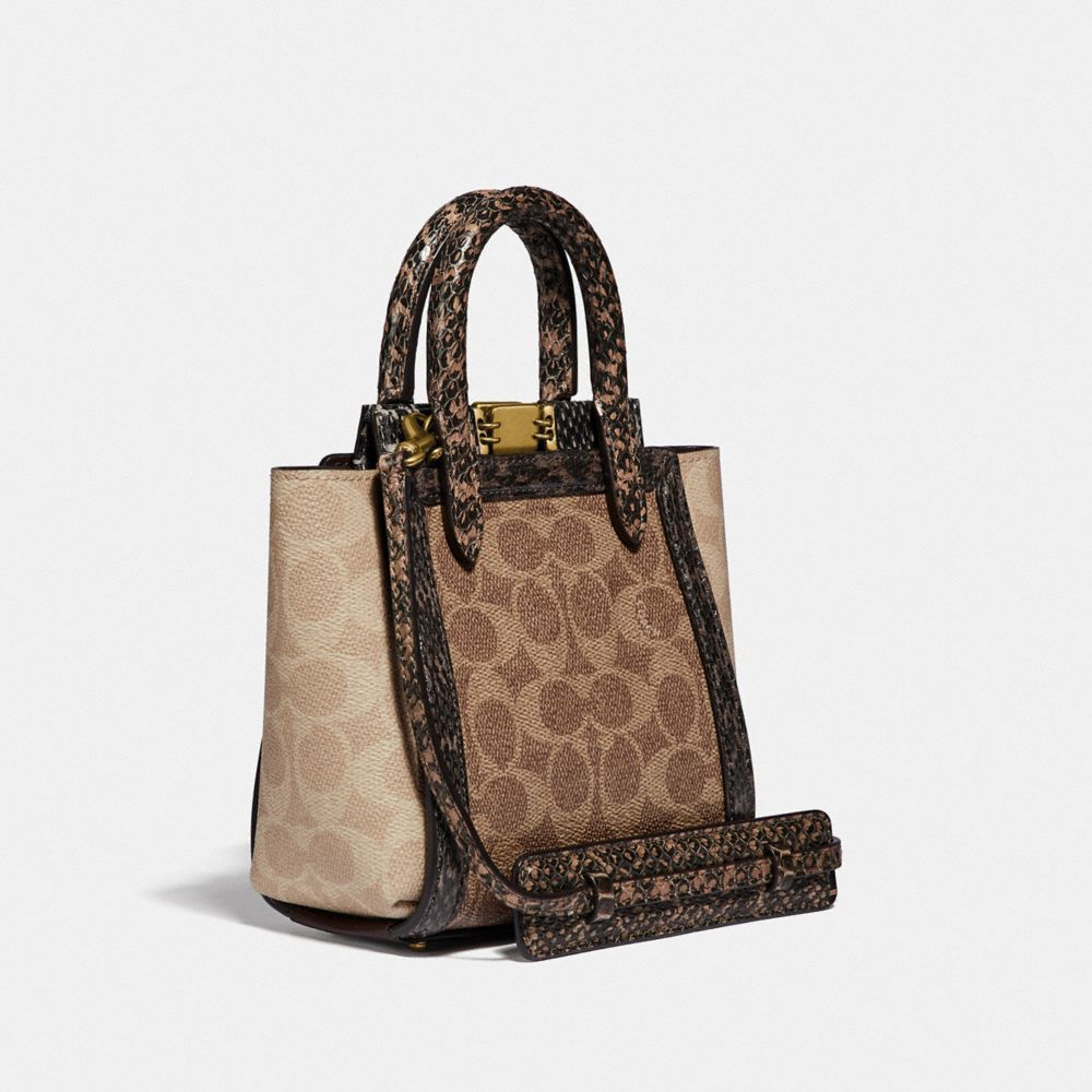 coach fabric tote