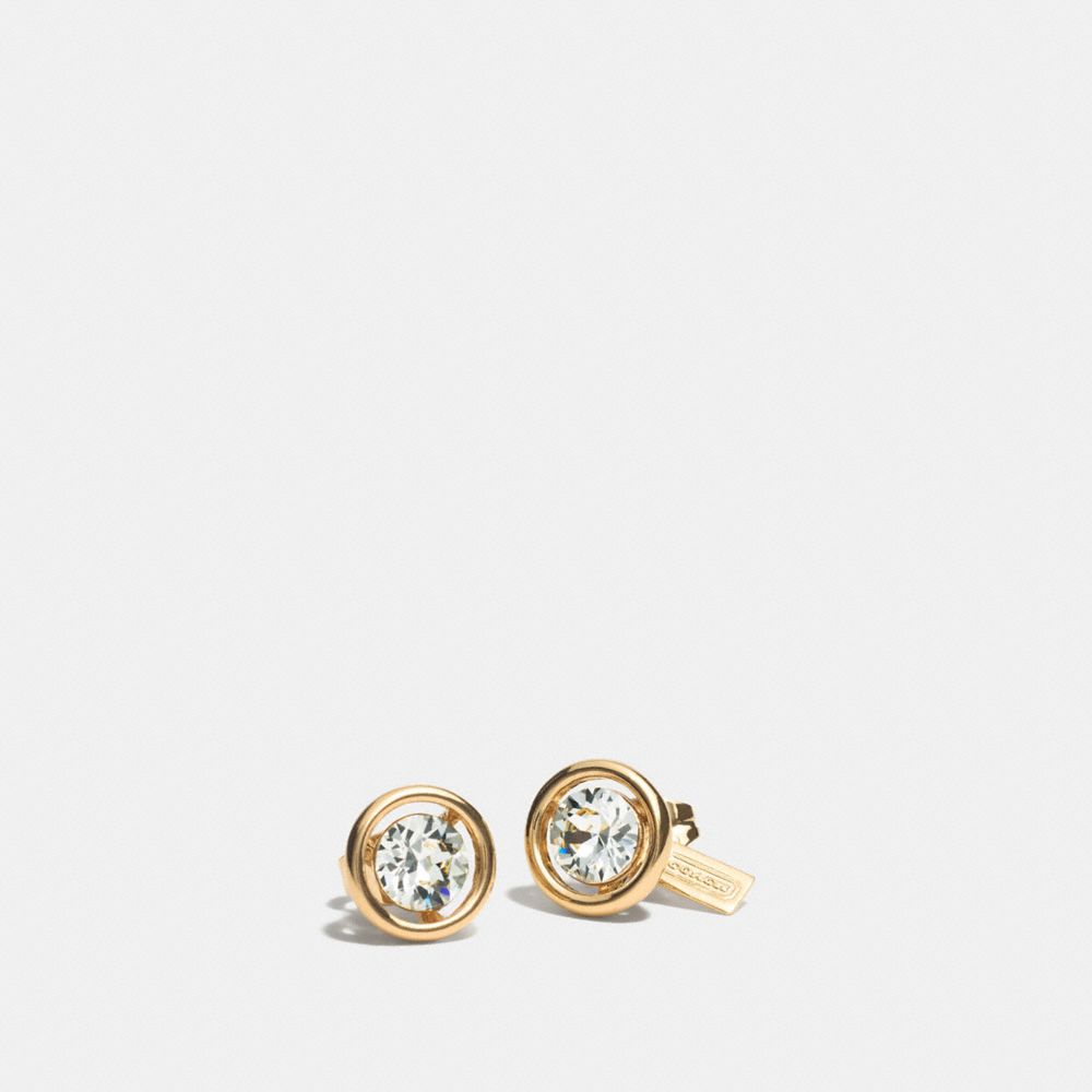 COACH Halo Stud Earrings