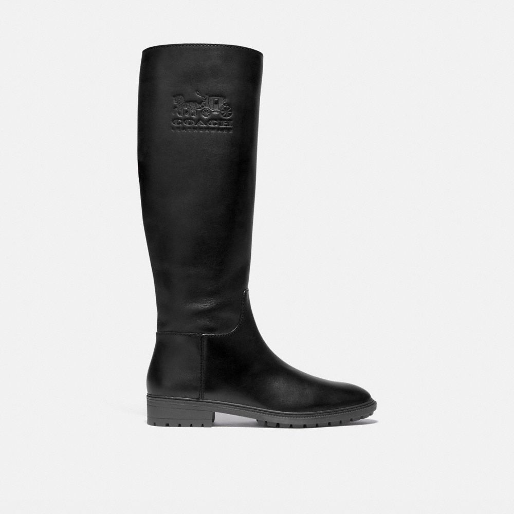 COACH®,Fynn Boot In Athletic Calf,,Angle View