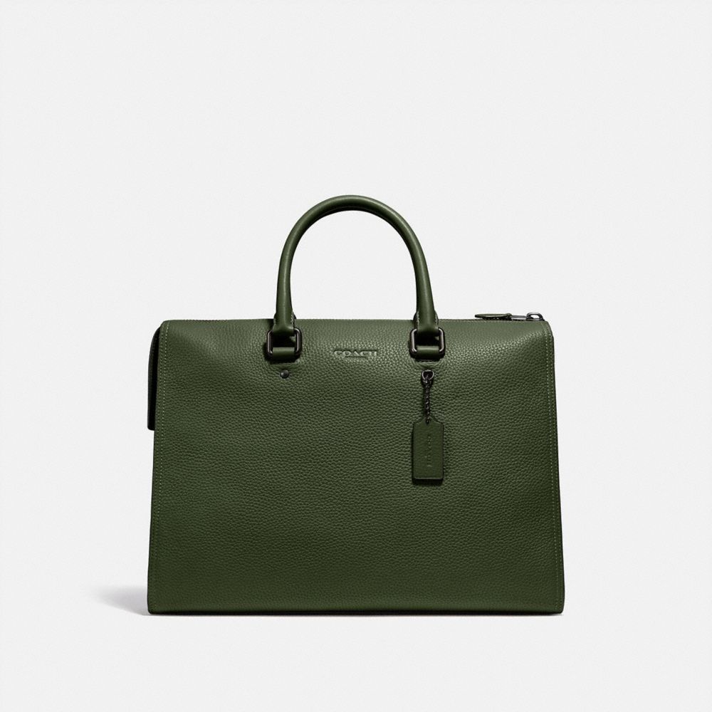 COACH®,GOTHAM FOLIO,Pebbled Leather,,Front View
