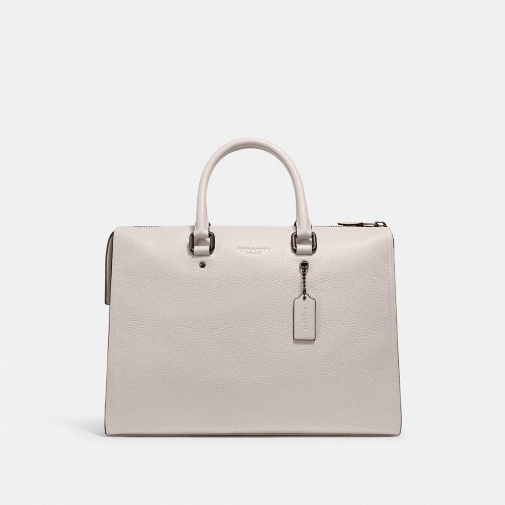 COACH®,GOTHAM FOLIO,Pebbled Leather,,Front View