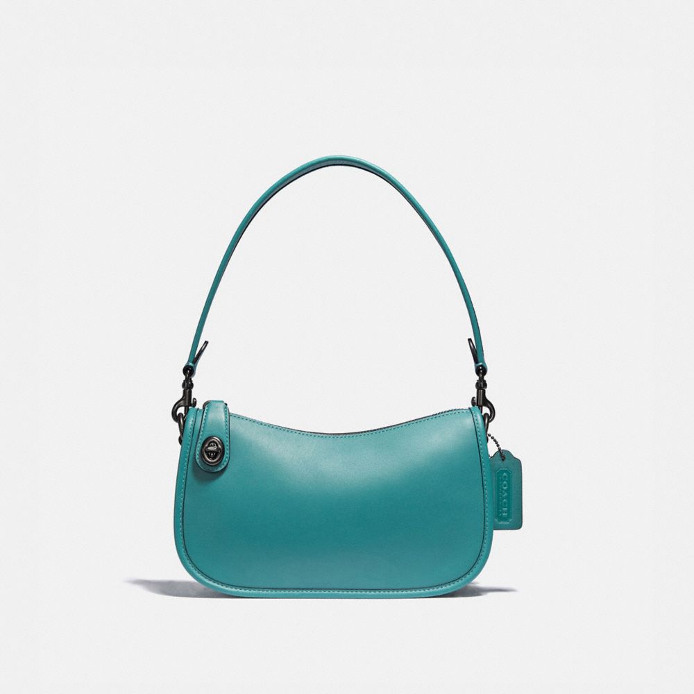 teal purse coach