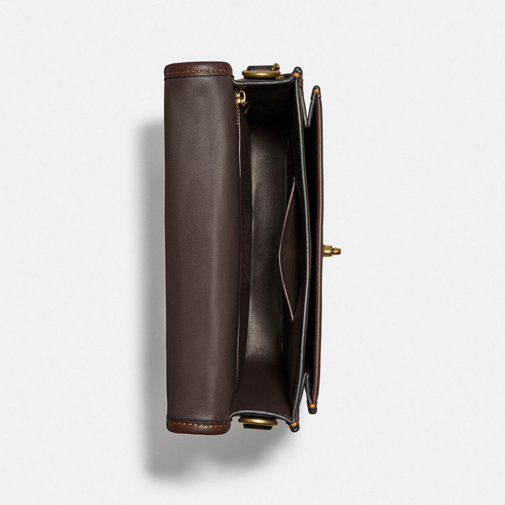 SAC &Agrave; BANDOULI&Egrave;RE EN JACQUARD EXCLUSIF AVEC LANGUETTE &Agrave; FERMOIR PIVOTANT - Alternate View 2