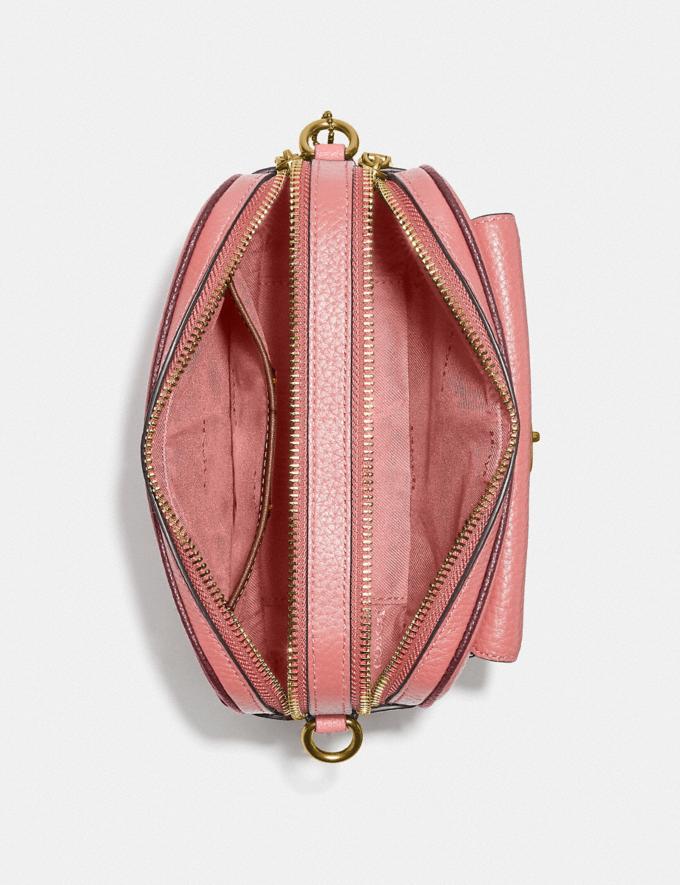 Coach Willow Camera Bag in Colorblock Brass/Candy Pink Multi DEFAULT_CATEGORY Alternate View 3