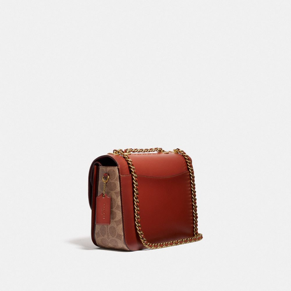 MADISON SHOULDER BAG IN SIGNATURE CANVAS - Alternate View 3