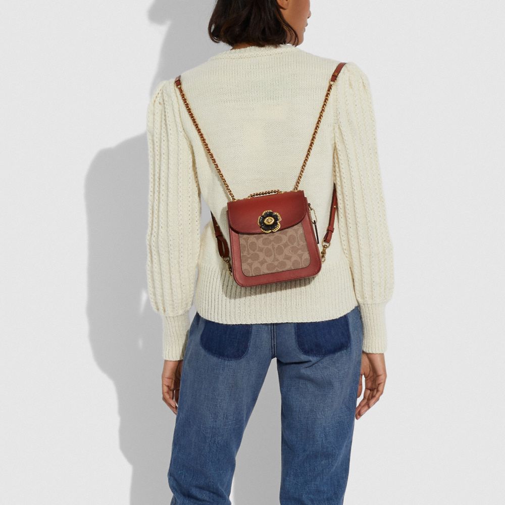 SAC &Agrave; DOS CONVERTIBLE MADISON&nbsp;18 EN TOILE EXCLUSIVE - Alternate View 2