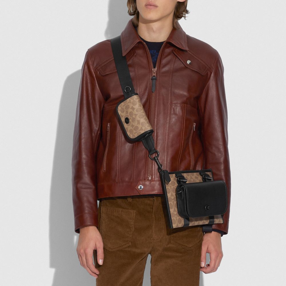 SAC BANDOULI&Egrave;RE MULTIFONCTIONNEL AVEC POCHETTES DINKY EN TOILE EXCLUSIVE - Alternate View 3