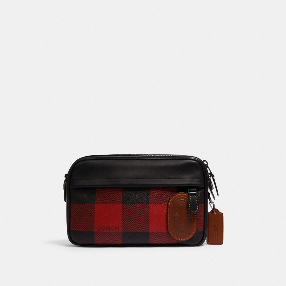 buffalo plaid crossbody