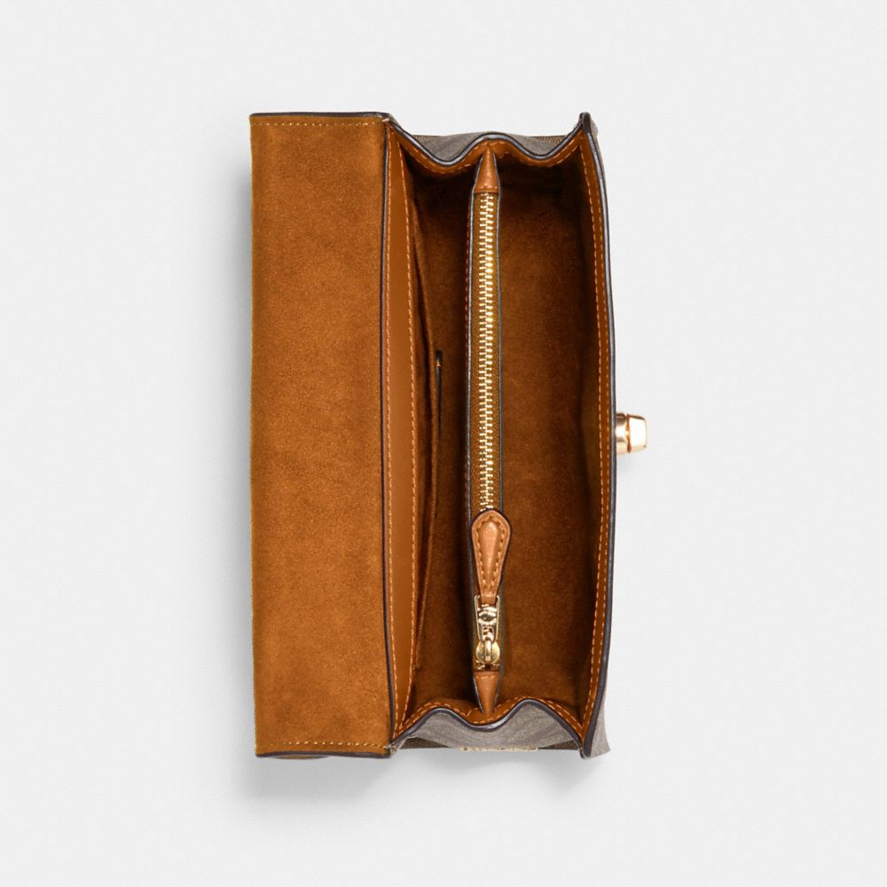 TILLY SATCHEL 23 IN SIGNATURE CANVAS - Alternate View 2