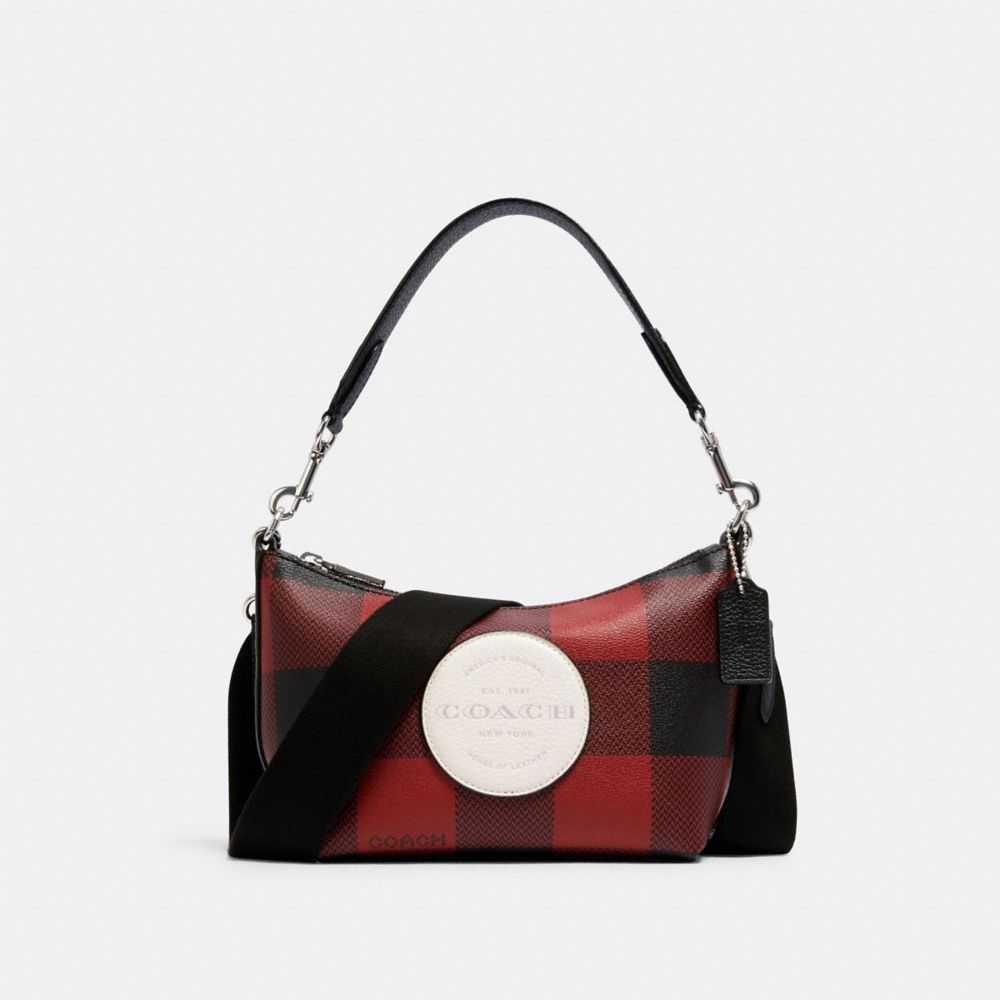 tartan shoulder bag